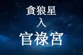 對拱|貪狼星在官祿宮/事業宮